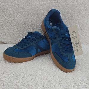 No Boundaries Teal and Brown Sneakers